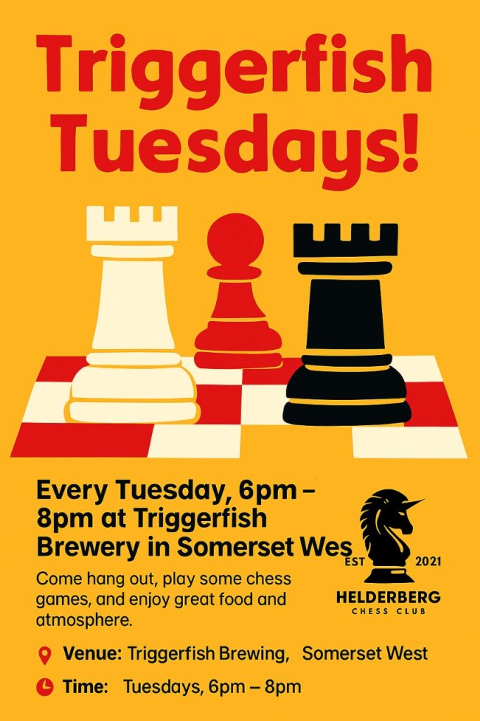 Tuesday Chess Nights at Trigger Fish