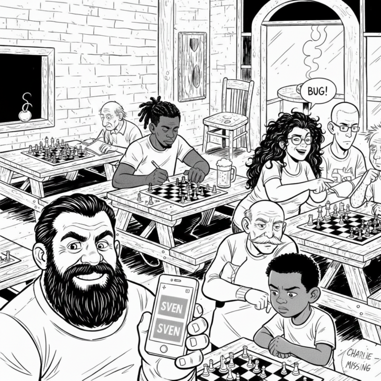 Triggerfish Tuesday: Indoor Chess, Outdoor Spies, and a Man With a German Accent