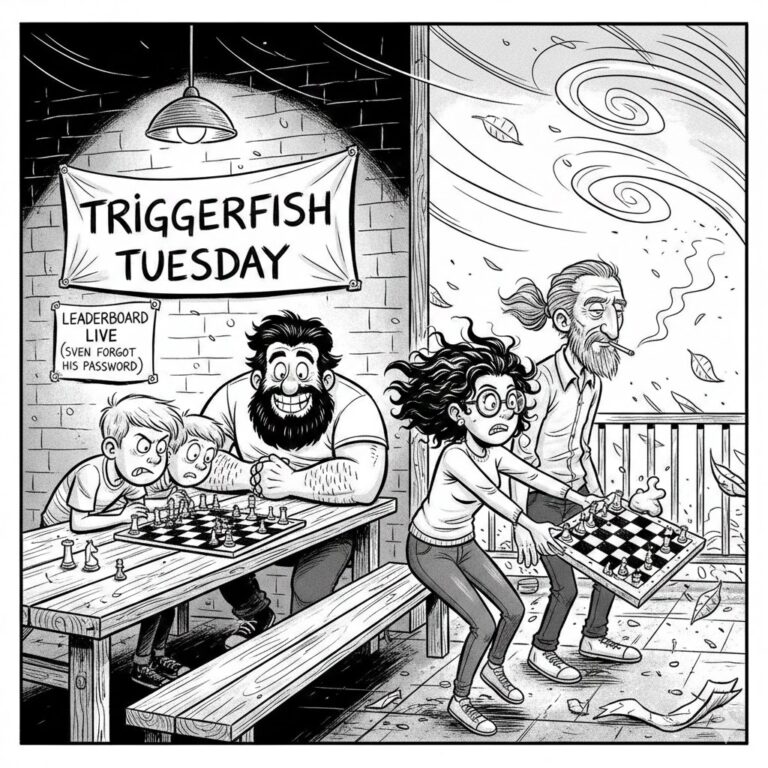 Triggerfish Tuesday – Wind, Prestik Bishops & a Rare Window to Beat Sven